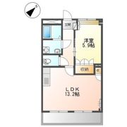 バーナビーの間取り画像