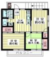 ドーマクラシニーⅡの間取り画像