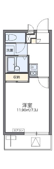 レオネクストルフェリの間取り画像