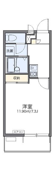 レオネクストルフェリの間取り画像