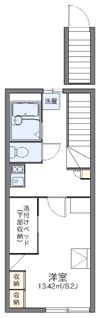 レオパレスオリーブハウスⅡの間取り画像