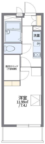レオパレス石神井公園の間取り画像