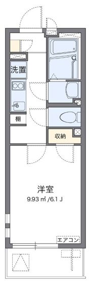 クレイノNISHIKIの間取り画像