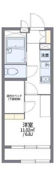レオパレスVictoireの間取り画像
