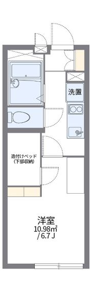 レオパレスAntHIROの間取り画像