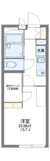レオパレスAntHIROの間取り画像