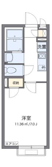 クレイノベル ヴァレーの間取り画像