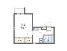 レオパレスRX早稲田第2の間取り画像