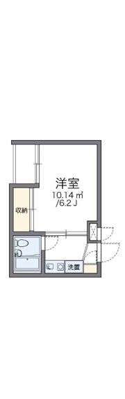 レオパレスRX早稲田第2の間取り画像