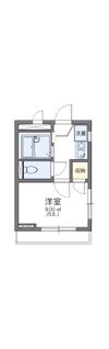 レオパレス新宿A館の間取り画像