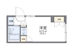レオパレス新宿A館の間取り画像