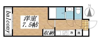 メゾン・ド・ヴィレ高円寺の間取り画像