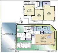 三鷹上連雀2丁目戸建ての間取り画像