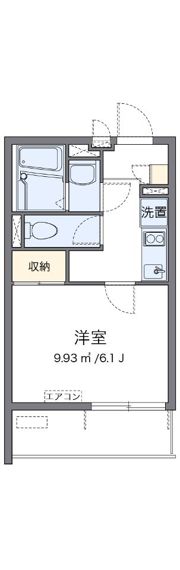 クレイノ石原橋の間取り画像