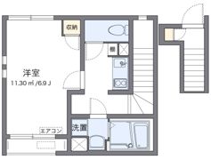 クレイノルーチェ ガジンの間取り画像
