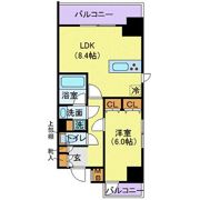 LEXE秋葉原Eastの間取り画像