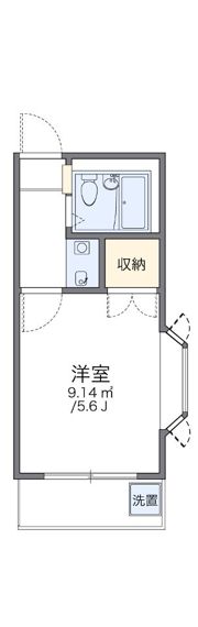 レオパレスブルーリバーの間取り画像