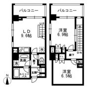 レジディア中落合C棟の間取り画像