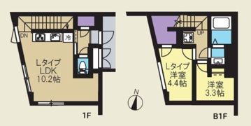 CREAL新高円寺の間取り画像