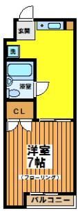 ハイツ赤堤の間取り画像