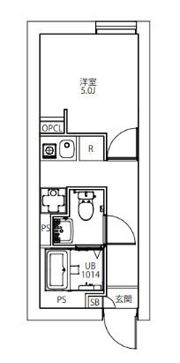 CITY WALK永福町の間取り画像