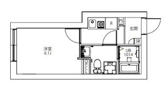 CITY WALK永福町の間取り画像