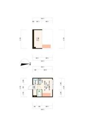 ハーモニーテラス北新宿Ⅲの間取り画像