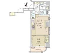 パークアクシス赤坂見附の間取り画像