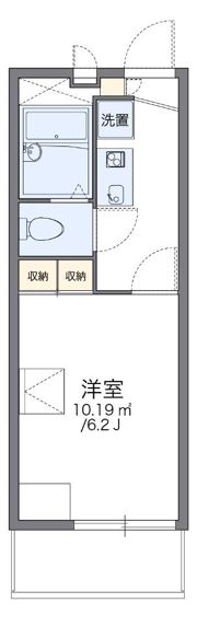 レオパレスパルフェ野口の間取り画像