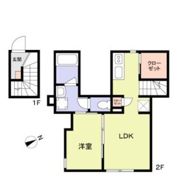 WoodCrest大井Residenceの間取り画像