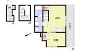 WoodCrest大井Residenceの間取り画像