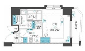 フェニックス武蔵小山の間取り画像