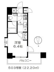 カテリーナ文京湯島の間取り画像