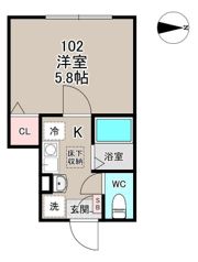 ASCOT蒲田の間取り画像