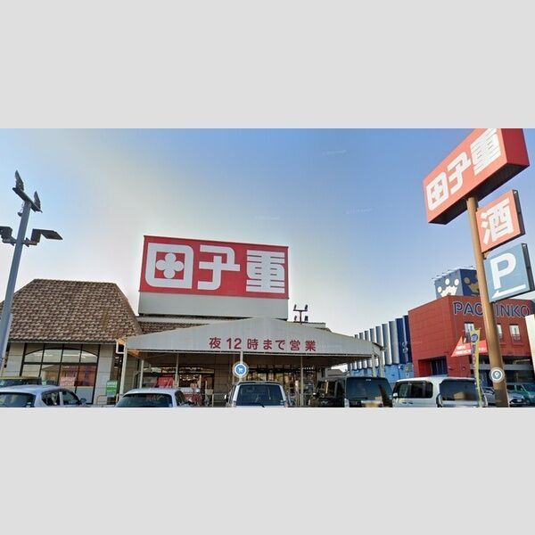 近くにスーパー田子重下川原店 534mあり