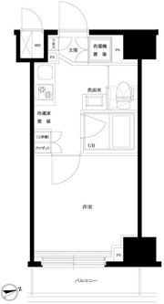 ルーブル羽田西の間取り画像