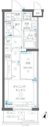 ZOOM蒲田EASTの間取り画像