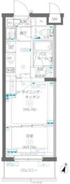 ZOOM蒲田EASTの間取り画像