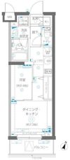 ZOOM蒲田EASTの間取り画像