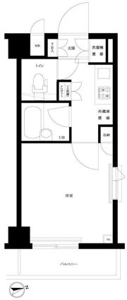 ルーブル京浜蒲田の間取り画像