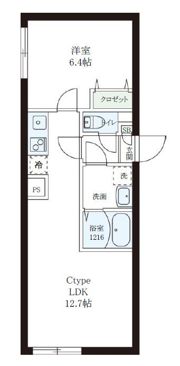 レピュア小石川レジデンスⅡの間取り画像