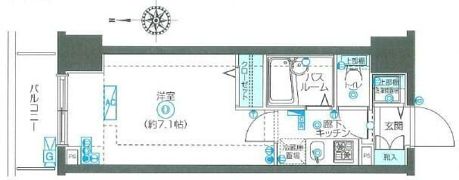 フェニックス品川小山の間取り画像