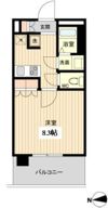 ラクアスレジデンス東新宿の間取り画像