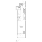 ミリアレジデンス北新宿の間取り画像