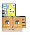 サンライフ赤堤の間取り画像