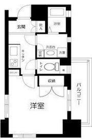 パークウェル神田EAST弐番館の間取り画像