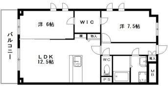 ラシュレの間取り画像