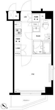 ルーブル旗の台弐番館の間取り画像