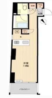 PREMIUM CUBE 元代々木の間取り画像