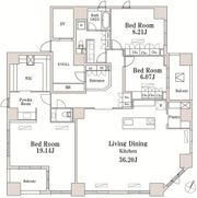 LaSante一番町の間取り画像